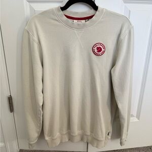 Fjallraven Men's Off-White Crewneck Sweater